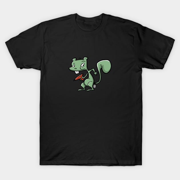 laser squirrel T-Shirt by Woodsonart